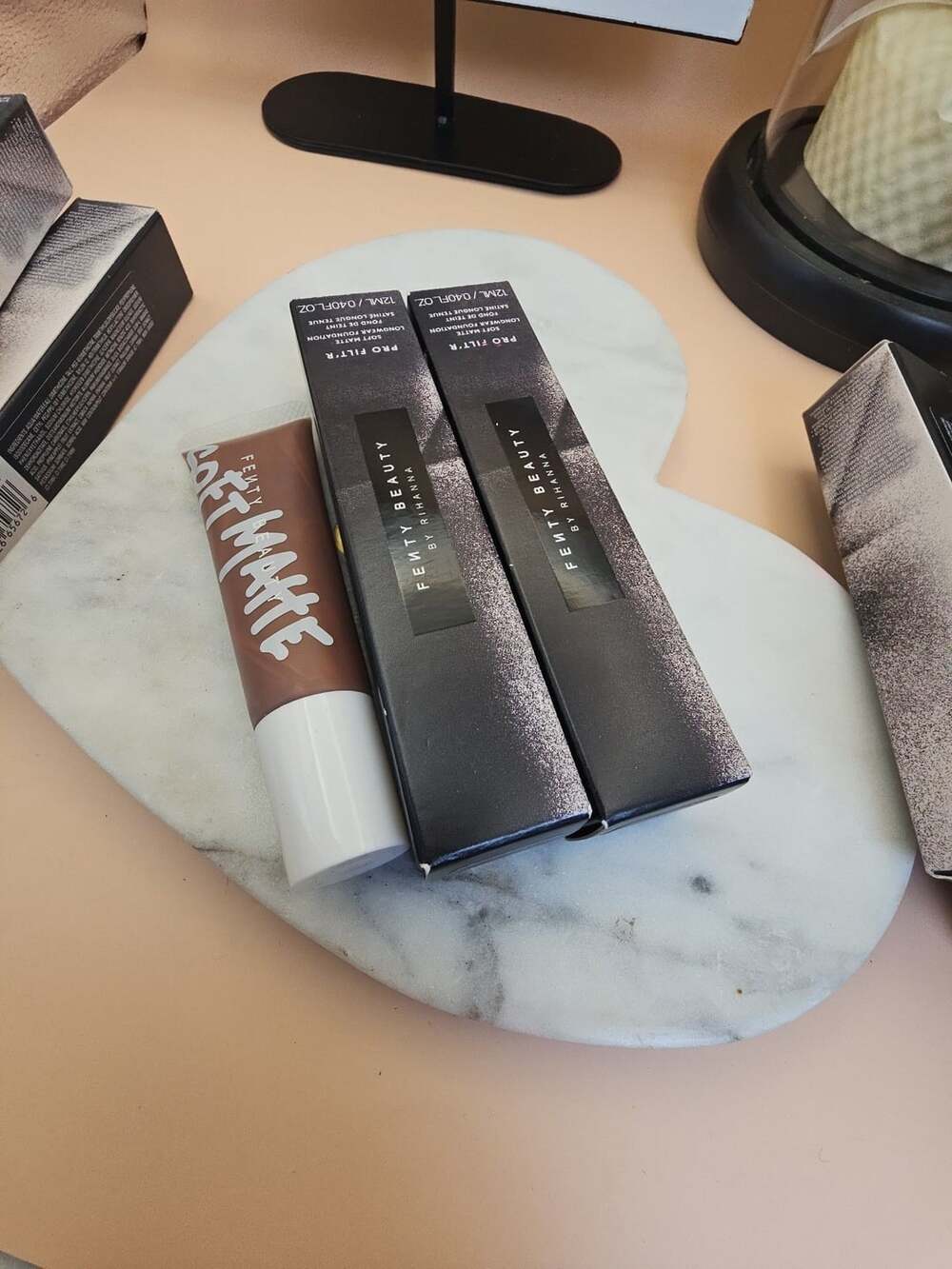 2x Fenty Beauty Pro Filt'r Soft Matte Longwear Foundation Shade 495